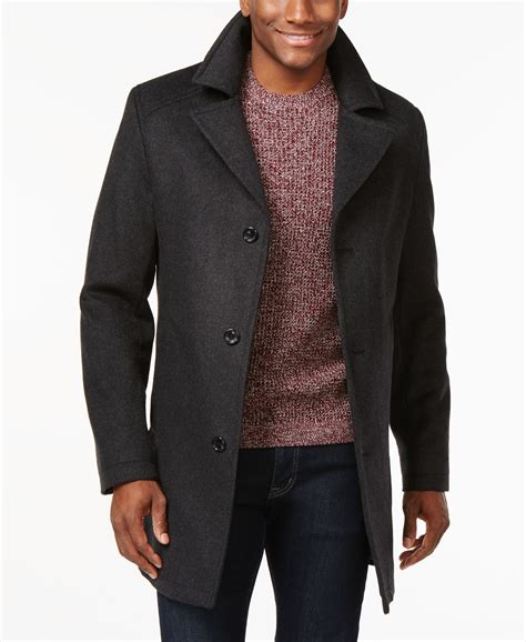 michael kors mens overcoat and peacoat|Michael Kors men's winter coats.